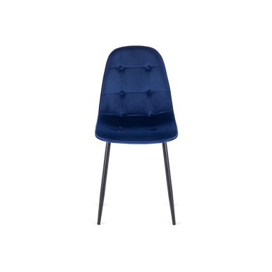 Обідній стілець Mebel Elit ARIS Welur Синій aris/gra фото - 6