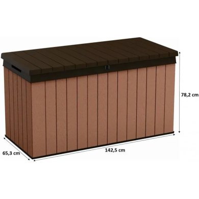 Садовый ящик Keter DARWIN BIG 570 л Коричневый 252669 фото - 5