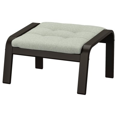 IKEA Подставка для ног POANG Светло-зеленый (ИКЕА ПОАНГ) 49501944