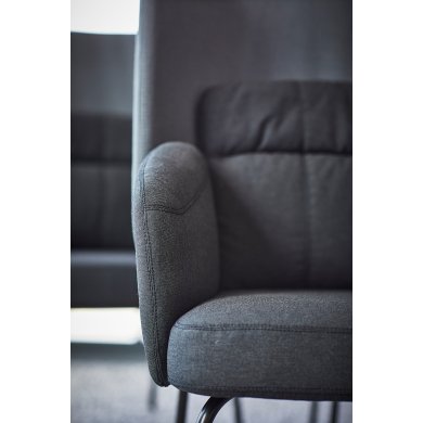 IKEA Крісло м'яке BINGSTA Темно-сірий (ИКЕА БИНГСТА) 20446095 фото - 8