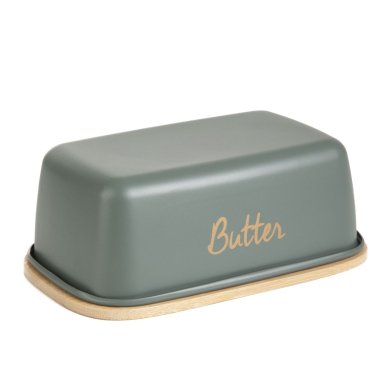 Маслянка Homla ESCILLE 15x10x6 см Зелений - 2 Маслянка Homla ESCILLE 15x10x6 см Зелений 226423 фото - 2