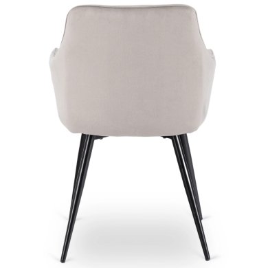 Обеденный стул Mebel Elit MODESTO Welur Серый ME.MODESTO/P/CZ/V/K фото - 4