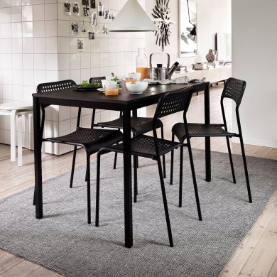 IKEA Ковер TIPHEDE 155x220 см Серый (ИКЕА TIPHEDE) 20470047 фото - 5