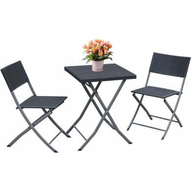 Комплект складаних садових меблів Garden Line ZUM9930 Антрацит ZUM9930 фото - 7