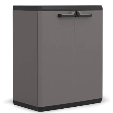 Садова шафа Keter/Kis PIU LOW CABINET Сірий 241542