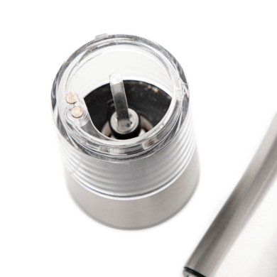 Електричний млин для спецій Homla LORENZO 21 см | Сріблястий / Прозорий - 6 Електричний млин для спецій Homla LORENZO 21 см | Сріблястий / Прозорий 214638 фото - 6