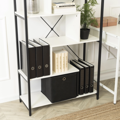 Стеллаж Mebel Elit AKRIS Белый ME.AKRIS/B/CZ/REG фото - 8