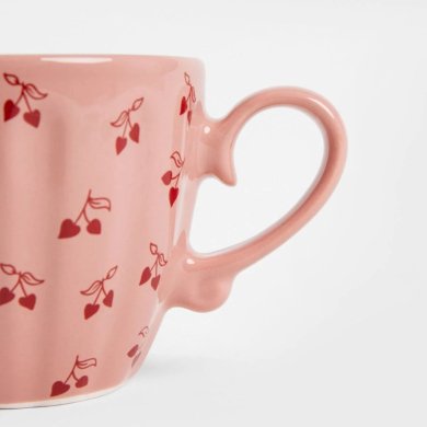 Кружка Homla CHERISH LOVE 200 мл Рожевий - 3 Кружка Homla CHERISH LOVE 200 мл Рожевий 238868 фото - 3