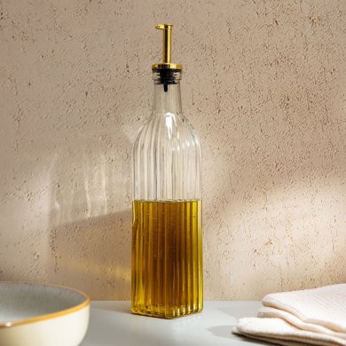 Пляшка для олії та оцету Homla SOPRA 400 мл Прозорий 240948 фото - 4