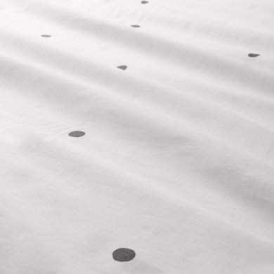 IKEA Комплект постільної білизни VANKRETS 150x200 см Білий (ИКЕА VÄNKRETS) 10504726 фото - 9