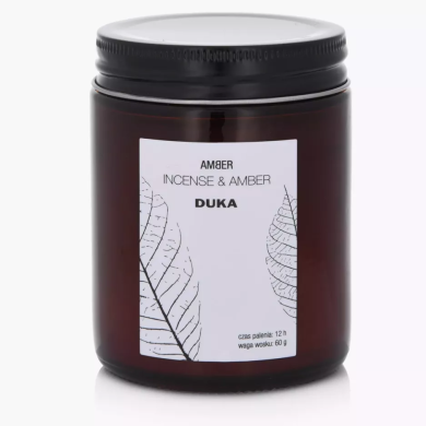 Ароматична свічка Duka AMBER INCENSE&AMBER | Коричневий 1219140 фото - 4