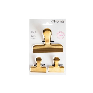 Набор зажимов Homla JALO 3 шт Золотой 230151 фото - 5
