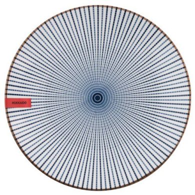 Тарілка Duka Hokkaido 19 см | Темно-синій принт - 2 Тарілка Duka Hokkaido 19 см | Темно-синій принт 2220719 фото - 2