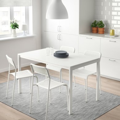 IKEA Обеденный стул ADDE Белый (ИКЕА АДДЕ) 10219178 фото - 7