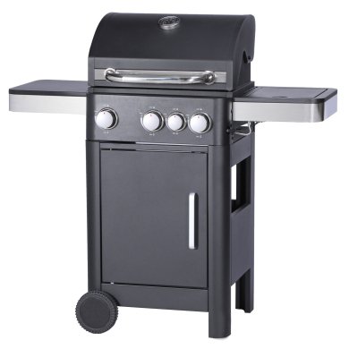 Газовый гриль с чугунной решеткой Garden Line BBQ8076 Черный BBQ8076