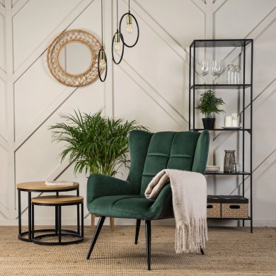 Кресло мягкое Mebel Elit VINCENT Зеленый - 6 Кресло мягкое Mebel Elit VINCENT Зеленый ME.VINCENT/Z/V/FW фото - 6