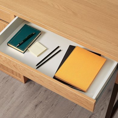 IKEA Письменный стол MICKE Дуб (ИКЕА МИКЕ) 40351741 фото - 2