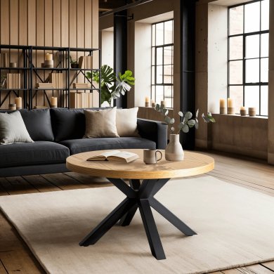 Журнальный стол Mebel Elit LINCOLN Дуб золотой ME.LINCOLN/D/CZ/L фото - 7