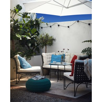 IKEA Комплект садових меблів JUTHOLMEN Бежевий (ИКЕА JUTHOLMEN) 49385119 фото - 2