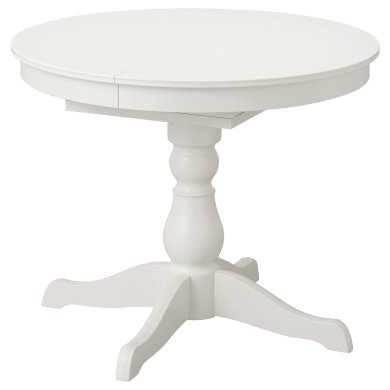 IKEA Раскладной обеденный стол INGATORP Белый (ИКЕА ИНГАТОРП) 30491775
