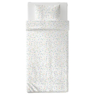 IKEA Комплект постельного белья MOJLIGHET 150x200 см Принт (ИКЕА MÖJLIGHET) 10423688 фото - 13