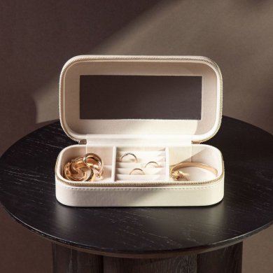 Скринька для прикрас Homla RINAS 20,5x10,5x6 см Бежевий 242047 фото - 6