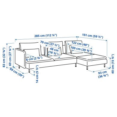 IKEA SODERHAMN (ИКЕА СОДЕРХЭМН) 09305426 фото - 5