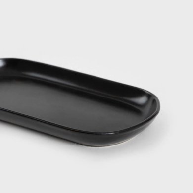 Блюдо Homla FAMELIO 14х30 см Черный 234299 фото - 3
