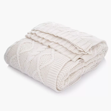 Плед Duka ARV 130x170 см Белый 2221795 фото - 2