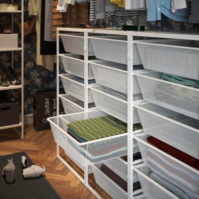 IKEA Рама с проволочными корзинами JONAXEL (ИКЕА ЙОНАКСЕЛЬ) 09297488 фото - 6