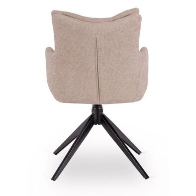 Обеденный стул поворотный Mebel Elit JULY Бежевый ME.JULY/BZ/T/K фото - 4