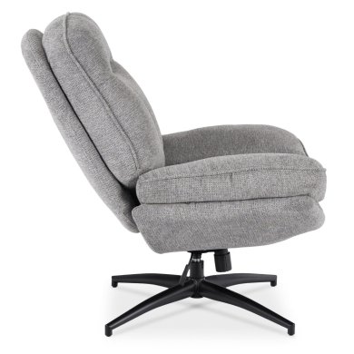 Кресло мягкое поворотное Mebel Elit MESA Серый ME.MESA/P/CZ/T/FW фото - 3