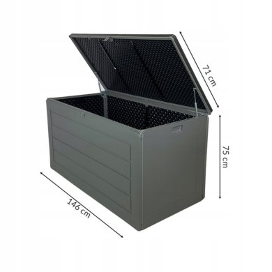Садовый ящик Kontrast 680 л Серый 5.90.213655 фото - 9
