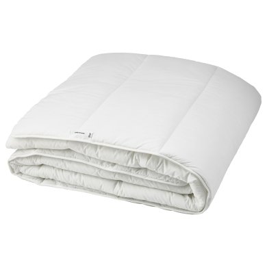 IKEA Одеяло демисезонное SMASPORRE 200x200 см Белый (ИКЕА СМОСПОРРЕ) 50457983