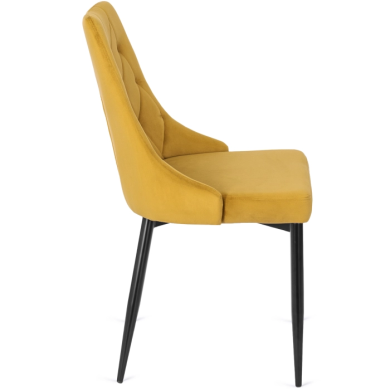 Обеденный стул Mebel Elit CORK Welur Горчичный ME.CORK/ZO/V/K фото - 5