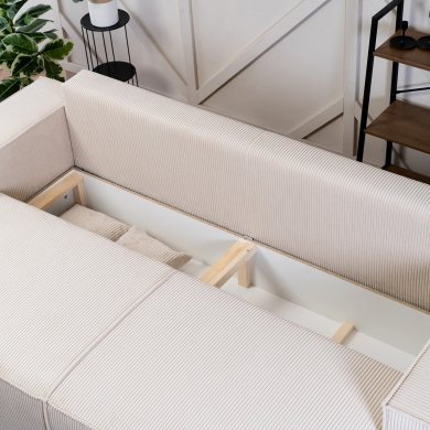 Розкладний диван Mebel Elit AMIR Бежевий MGK.FILO/LINCOLN03/SOF фото - 8