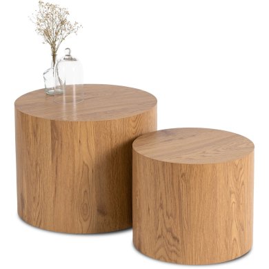 Комплект журнальних столів Mebel Elit LEILA 2 шт Дуб - 5 Комплект журнальних столів Mebel Elit LEILA 2 шт Дуб ME.LEILA/D/L фото - 5