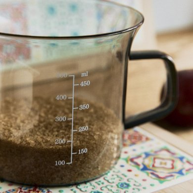 Мірна склянка Homla MAVIS 500 мл Сірий 227390 фото - 5