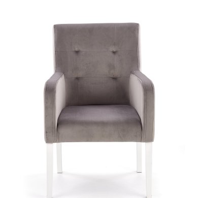 Крісло м'яке Halmar Filo Сірий V-PL-N-FILO-BIAŁY-RIVIERA91 фото - 4