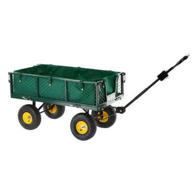 Садовая тележка Garden Line 120 л Зеленый WOZ6841 фото - 2