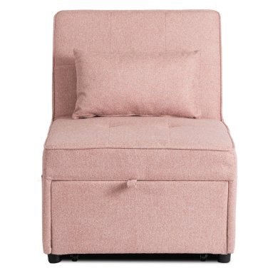 Кресло мягкое раскладное Mebel Elit IBERIS Розовый ME.IBERIS/R/T/FW67 фото - 2