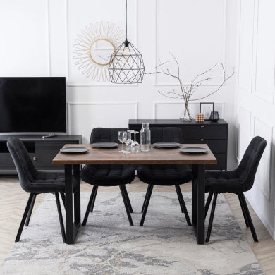 Обеденный стул Mebel Elit RICK 2 Черный ME.RICK2/CZ/T/K фото - 7