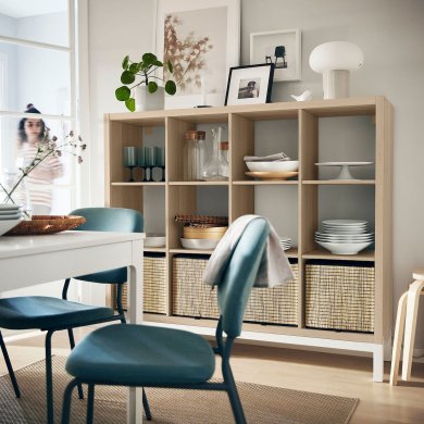 Стелаж KALLAX Дуб - 7 IKEA Стелаж KALLAX Дуб (ИКЕА КАЛЛАКС) 19442710 фото - 7