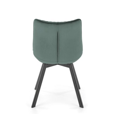 Обідній стілець поворотний Halmar K520 Темно-зелений V-CH-K/520-KR-C.ZIELONY фото - 6