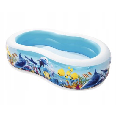 Надувний дитячий басейн Bestway 54118B 262х157х46 см Принт BES54118B фото - 3