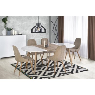 Раскладной обеденный стол Halmar EDWARD Дуб санремо V-CH-EDWARD-ST-SAN_REMO фото - 3