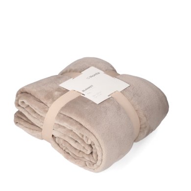 Плед Homla MUKAVA 200x220 см Бежевый 208276 фото - 5