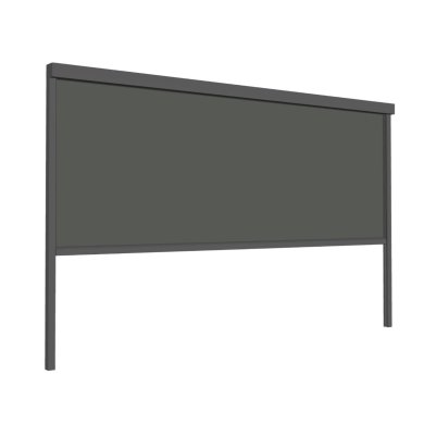 Рулонна штора для перголи Garden Line 4 м Чорний RIT1460 фото - 2