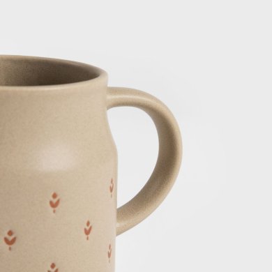 Кружка Homla NEHEZ 500 мл Кремовый 234218 фото - 3