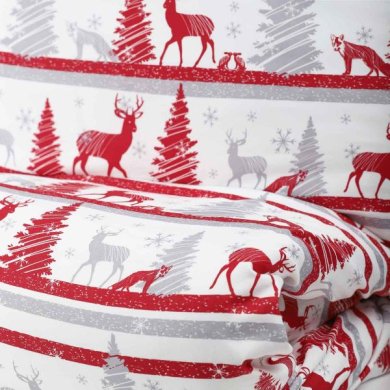 Комплект постільної білизни Homla SANTI 160x200 см Принт 162943 фото - 6